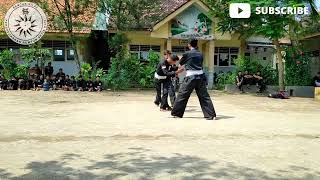 Prsh Sambung Seduluran Ukt, Antara Siswa Dan Pelatih Cahyomas Dan Mas Habib Warga Sumber Agung