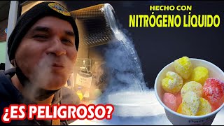 Probamos el famoso helado ALIENTO DE DRAGON - 196° BAJO CERO | Dilo Nomás -  YouTube