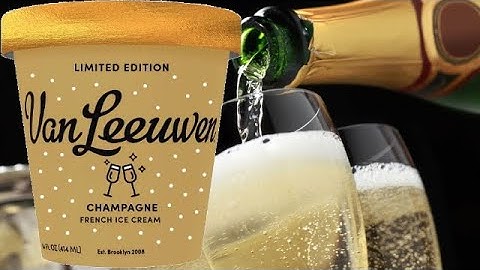 Van Leeuwen Champagne Ice Cream Tasting