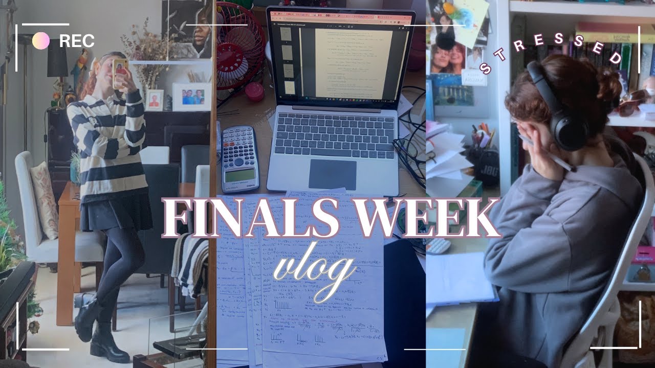 UNI FINAL EXAMS VLOG: study motivation, productive routine + a LOT of  coffee 