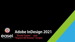 Adobe InDesign "text scripts."