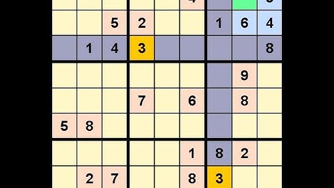 How to Solve Washington Times Sudoku Difficult September 18, 2022