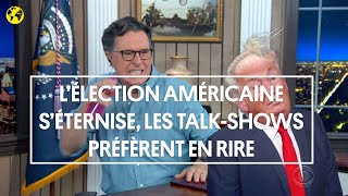 L’élection américaine s’éternise, les talk-shows préfèrent en rire