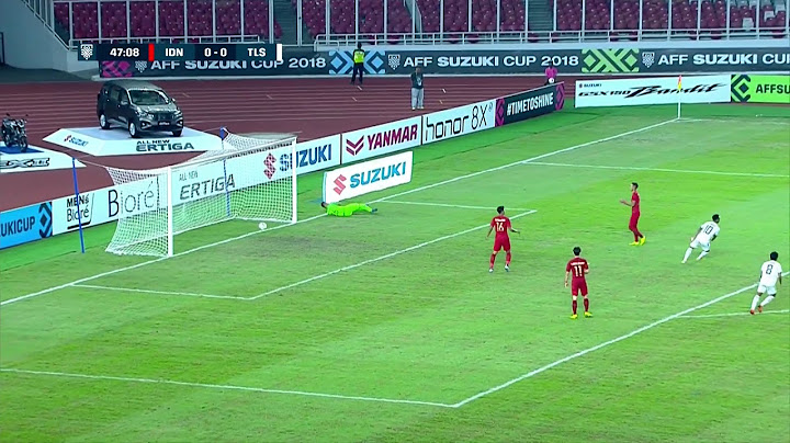 Indonesia vs Timor Leste TW Goal1