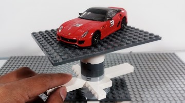 Cheap Way To Make Rotating Display From Lego, No Motorized Needed