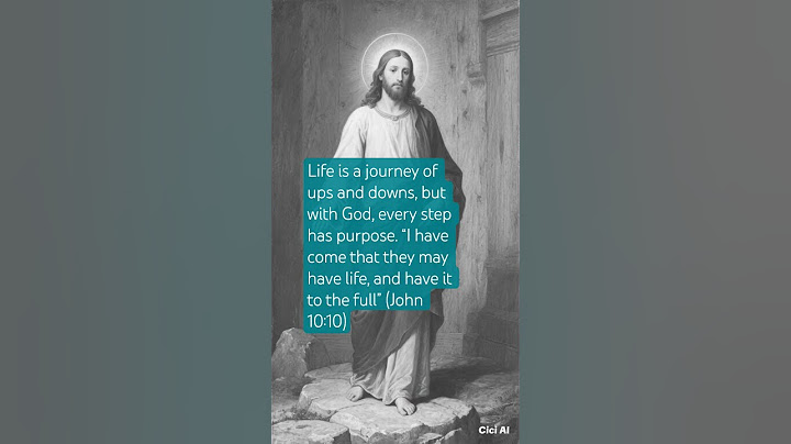 Life is a journey of ups and downs