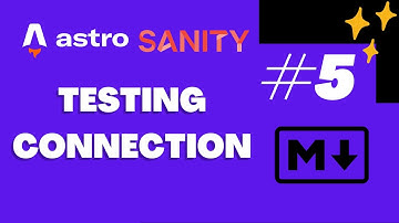 Testing Connection between Sanity & Astro.js using demo schema types #5.