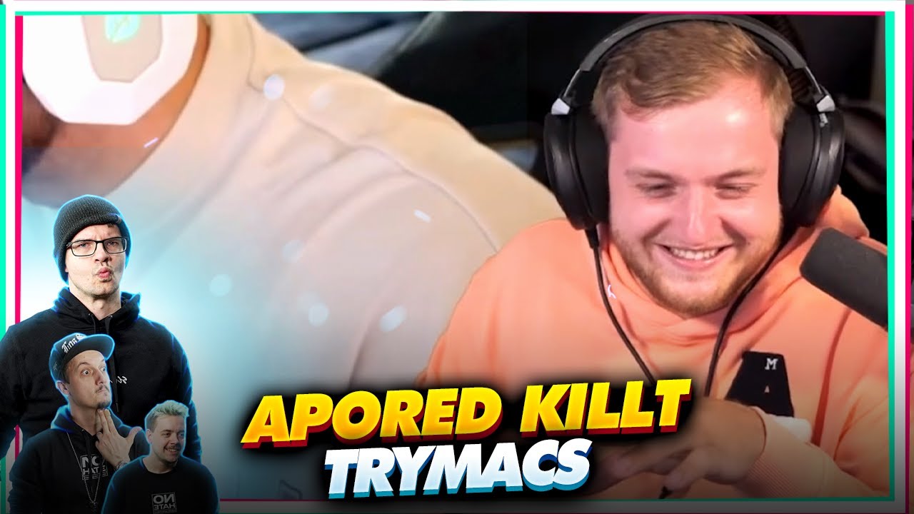Das vielleicht LUSTIGSTE VIDEO DES JAHRES -- Trymacs kann nicht mehr -- Apored Insimodus -- Reaktion