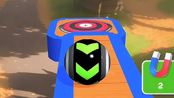 Sky Rolling Ball 3D Gameplay Speedrun Max All Levels 1957