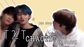 Txt Being A Complete Chaotic Mess On Vlive Txt Crack