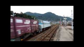JR貨物 EF66-102号機[吹] 貨物列車8090レ
