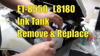 ET-8550 Ink Tank Removal & Cleaning: Expert Tips for Guaranteed Results - ET-8500 L8160 L8180