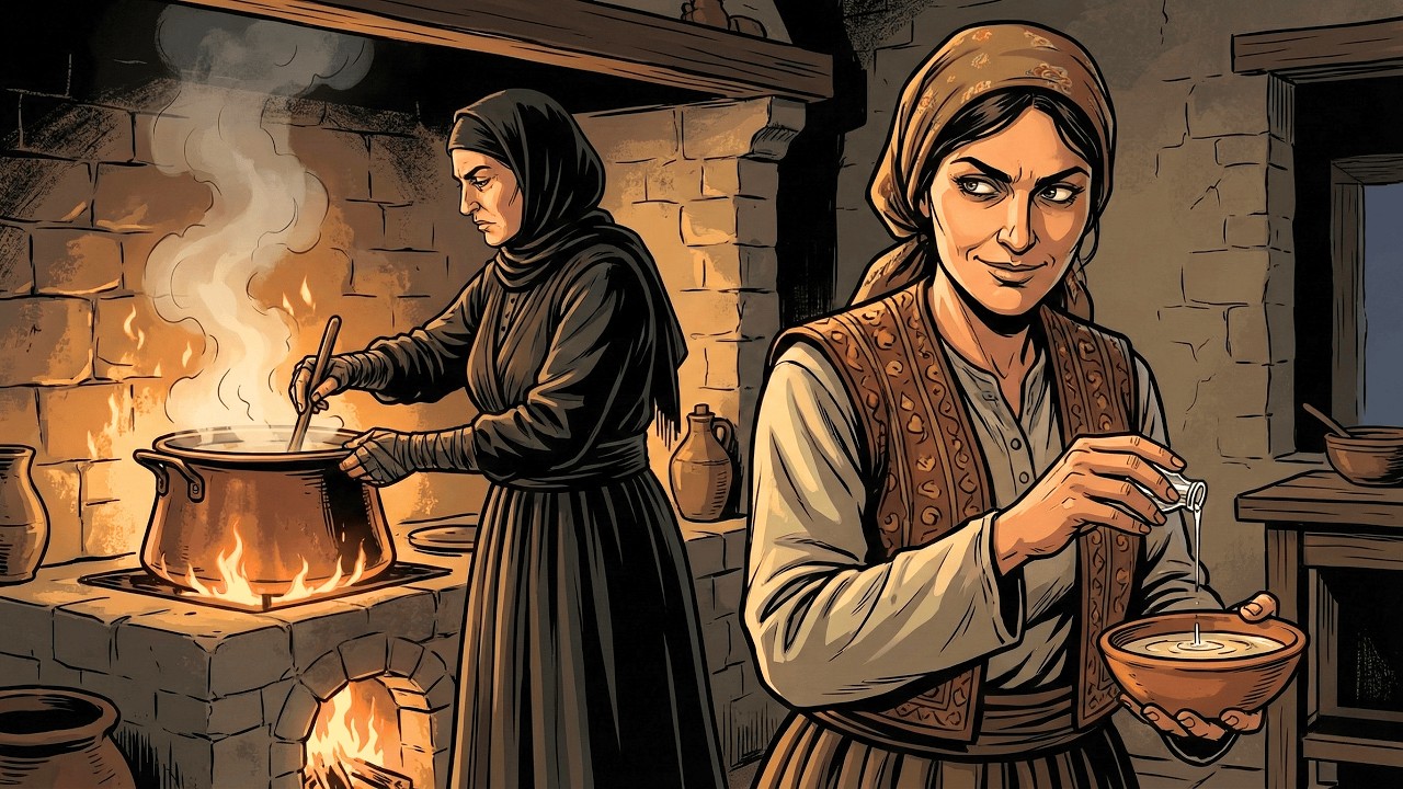 Eltisini Zehirlemek İçin Her Gün Yemeğine 3 Damla Kattı... 40 Gün Sonra Kahroldu | İbretlik Hikaye