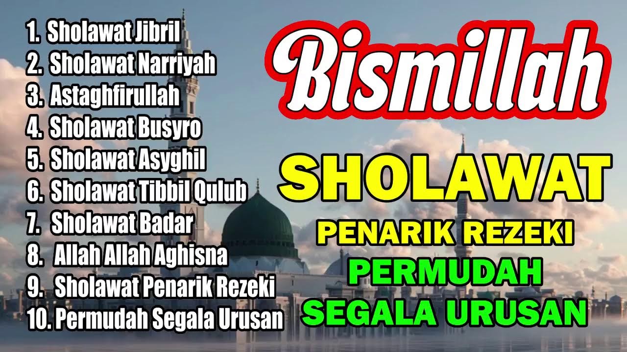 🔴 LIVE Sholawat Mustajab Pembuka Rezeki dan Jalan Keluar Masalah