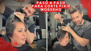 Paso a paso para Corte pixie moderno / BY GABRIEL SAMRA