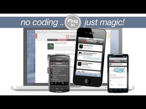 WPTouch Pro video tutorial and review