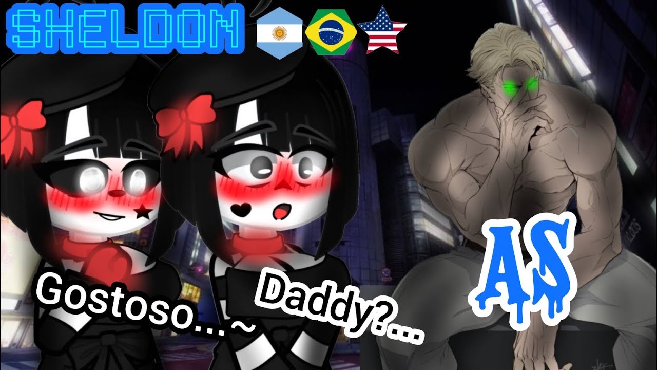 Bonbon and chuchu react to Masky (MC) as nanami kento || 🇦🇷🇺🇸🇧🇷