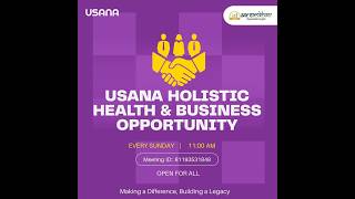 Holistic Health and Usana Business Opportunity Presentation - By Coach Sandeep Jator