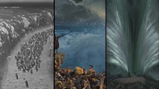 The Visual Effects Of Parting The Red Sea Through The Years