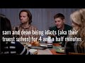 sam and dean being idiots (aka their truest selves) for 4 and a half minutes