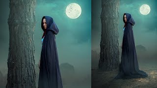 Fantasy Night : Photo Manipulation | Photoshop Tutorial