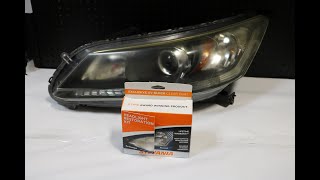 Testing a Sylvania Headlight Restoration Kit