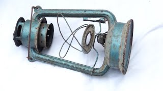 Rusty Oil Lamp Restoration ( Lantern Restoration )