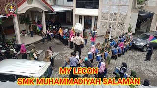 Lagu MY LECON (JTL) || Latihan Drumbamd SMK MUHAMMADIYAH SALAMAN || MAGELANG 2022