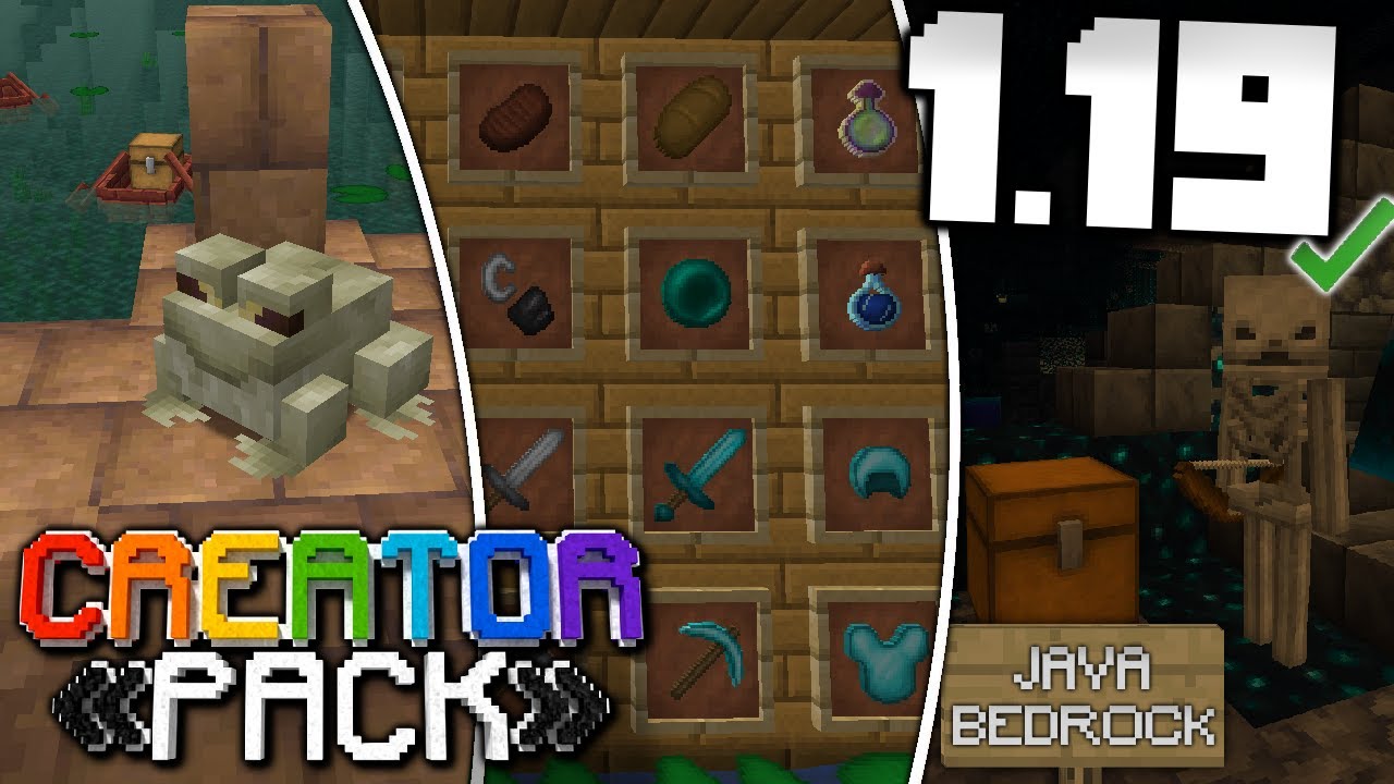 🔴 TOP 7+1 TEXTURE PACKS para MINECRAFT 1.19 - 1.20.2 (JAVA y BEDROCK) 🍬  PAQUETE DE TEXTURAS 1.20.41 