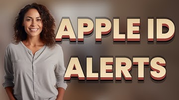 How Can I Get Alerts When My Apple ID Is Locked?