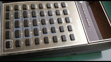 Vintage Calculator Texas Instruments TI Programmer