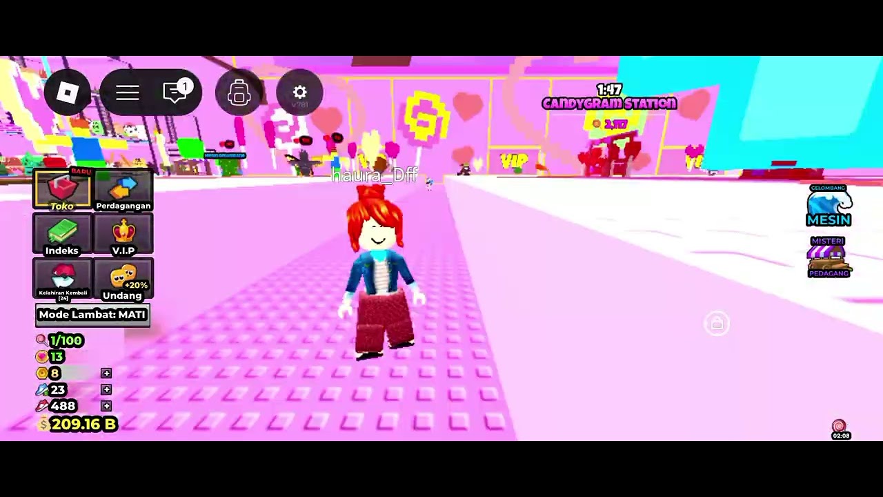 Main escepe tsunami for brainrot(ikutan event candy)