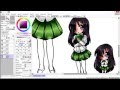 Hanako speedpaint  normal chibi and sd