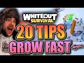 20 Lifechanging Tips Tricks Gain Power Fast Whiteout Survival Guide