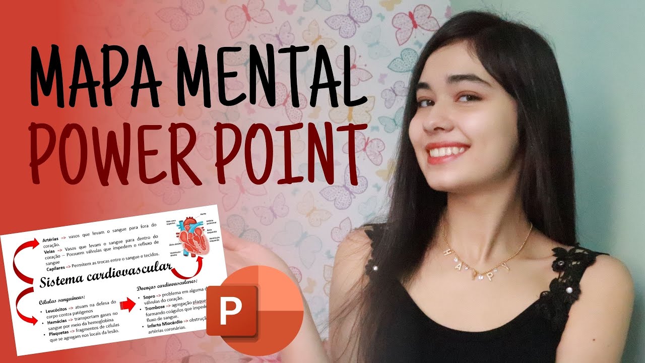 Como fazer MAPA MENTAL no Power Point | Marina Blanc - YouTube