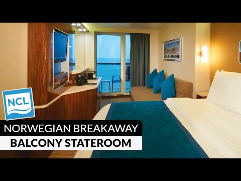 Video: Norwegian Breakaway Cruise Ship - Cabins and Suites
