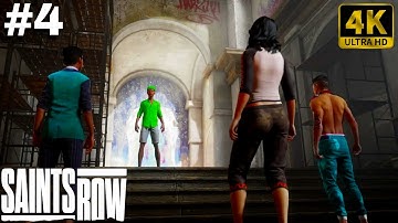 🎮 [4K] Saints Row Gameplay Walkthrough - Part 4 [ PC 4K 60FPS ]