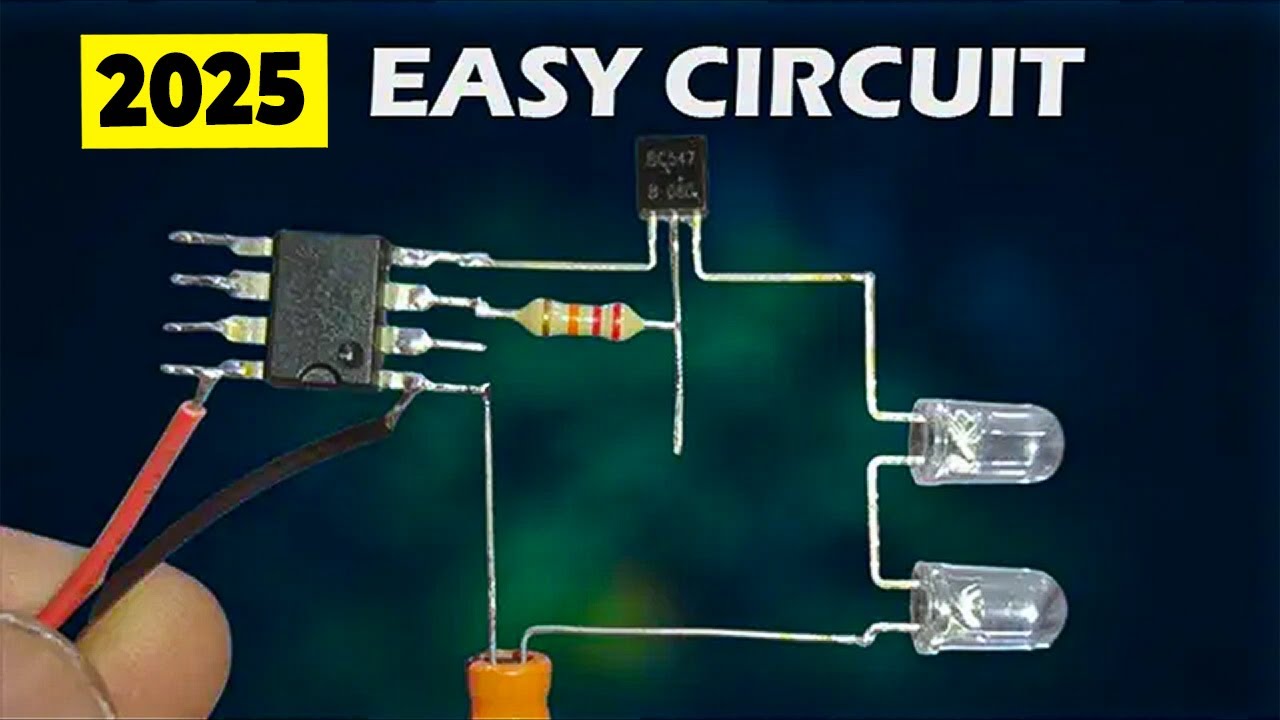 Simple Led Fade Effect Circuit | 2025