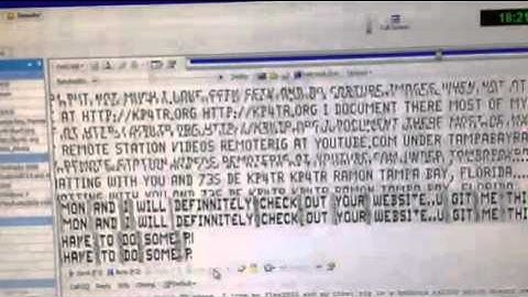 Feld Hell on 14.073 with Flex3000