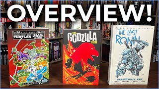 New IDW Books | Teenage Mutant Ninja Turtles/Usagi Yojimbo: WhereWhen| Best of Godzilla Vol. 1