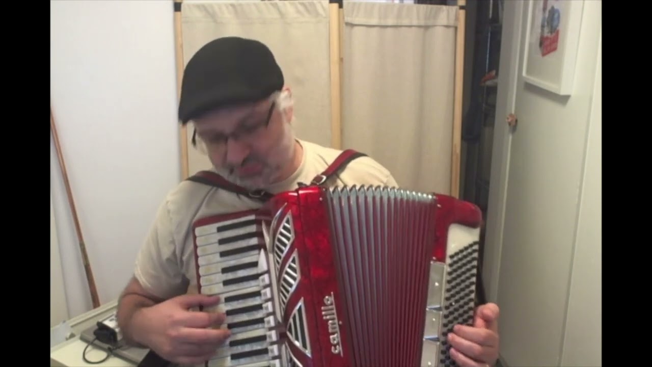 Celebration (Kool & the Gang, 1980) ... played on the accordion!