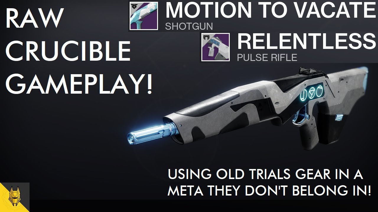 Destiny 2 Crucible Trials of the Nine Guns in 2021? Raw Control