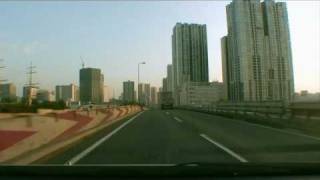 (HD) Morning Drive In Tokyo 01 -早朝の首都高1号羽田線- (HD) Morning Drive In Tokyo 01 -早朝の首都高1号羽田線-