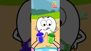 Kids Learn Sharing Is Good Color Juice | Sharing Is Caring | Kids Songs #shorts