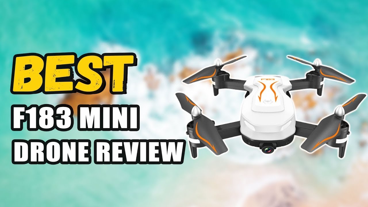 The Best F183 Mini Drone Review | Best Drone On Aliexpress