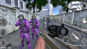 Frontline Blaster - New weapons - Android GamePlay