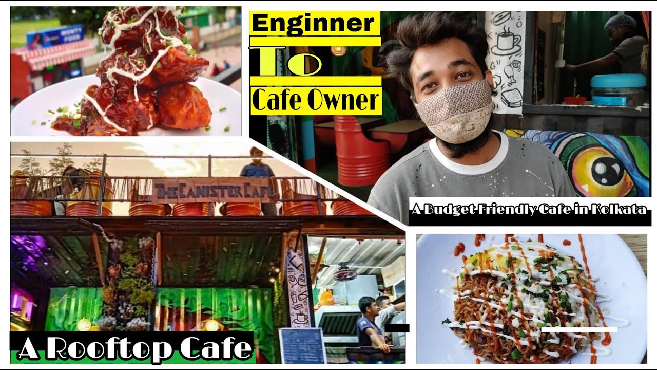 Story of Engineers Cafe Owner।"The Canister Cafe"।Rooftop Cafe