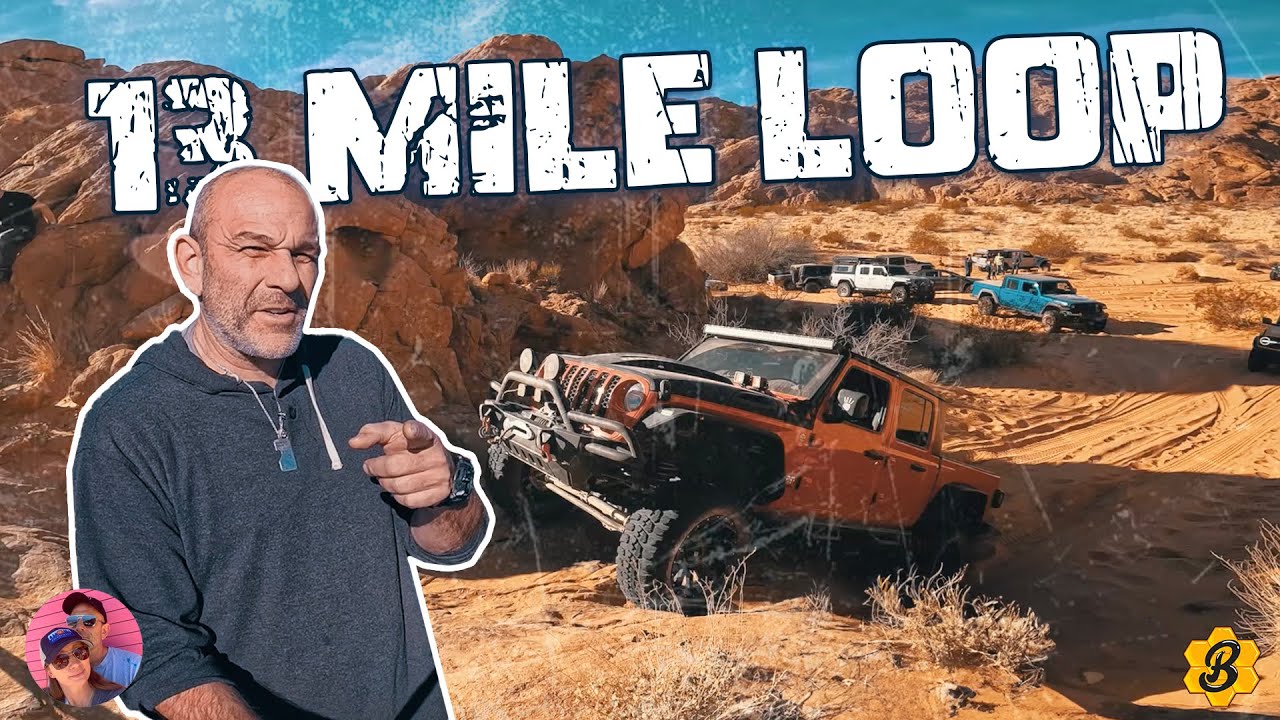 Jeep Gladiator 13 Mile Loop off road trail