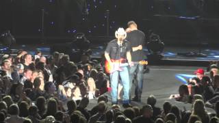 Brad Paisley - She's Everything(with a proposal and dance) Bloomington, IL(3-12-16)