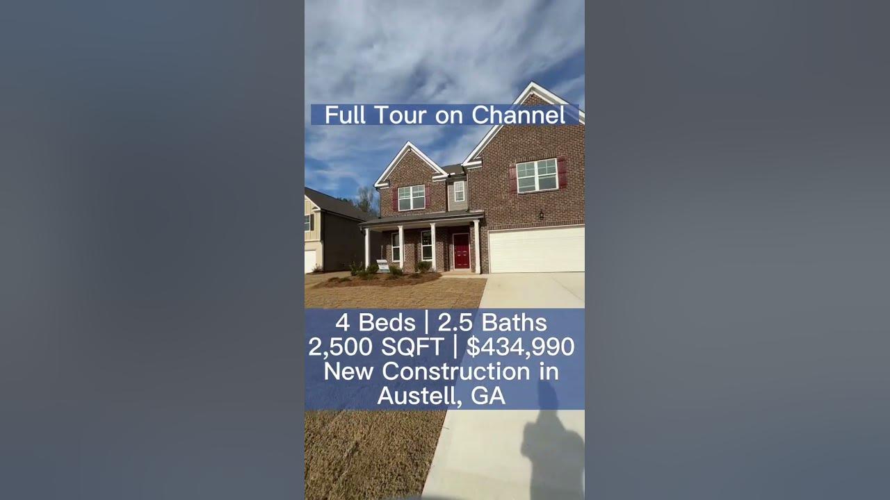 BRAND NEW CONSTRUCTION under 450k in Austell, GA 4 Beds, 2.5 Baths I